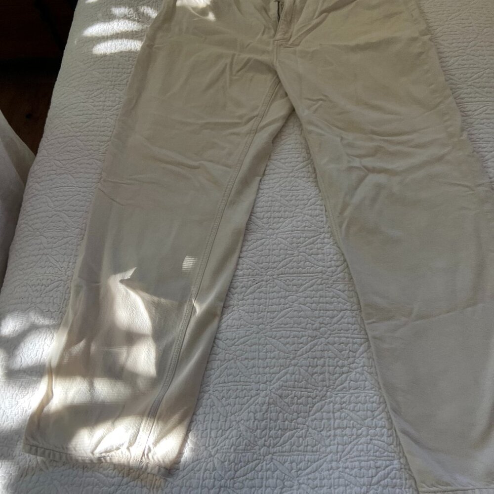 Rag and Bone, off white jeans.